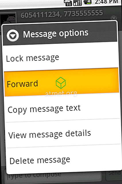 Android: Posreduj besedilno sporočilo