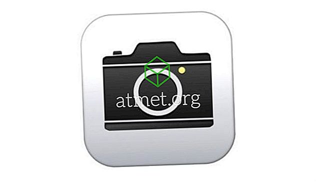 L'app Fotocamera per iPhone o iPad si apre sulla schermata nera