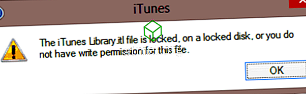 Itunesの Itunes Library Itlファイルがロックされています というエラーを解決する Atmet Org